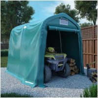 Garagetält PVC grön vidaXL