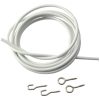 Gardinspiral 30 m STRUKTUR GARDINSPIRAL VIT 30 M – miniatyr 1