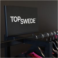 Garment Display Logo Sign Black ONE SIZE