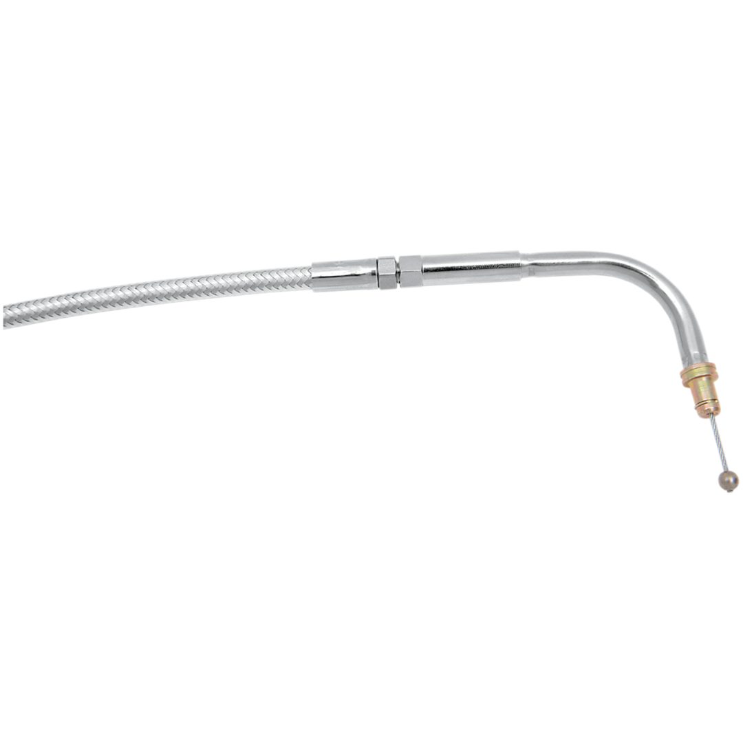 Gaskabel Flätad Rostfritt Stål Silver MAGNUM SHIELDING Kabel – bild 2