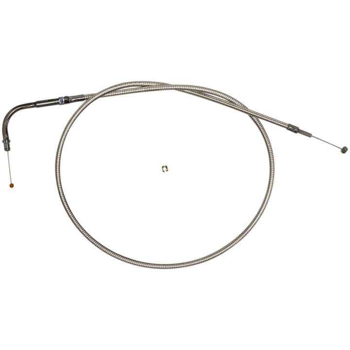Gaskabel Flätad Rostfritt Stål Silver MAGNUM SHIELDING Kabel – bild 2