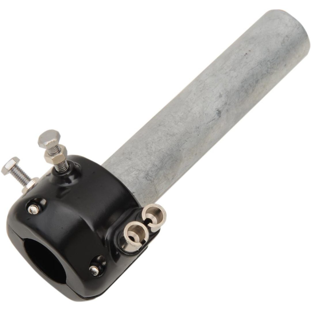 Gasreglage 7/8" Svart Aluminium EMGO Montering
