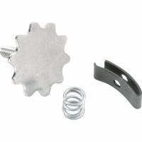 Gasreglagejusteringsskruvkit Svart/chrome DRAG SPECIALTIES
