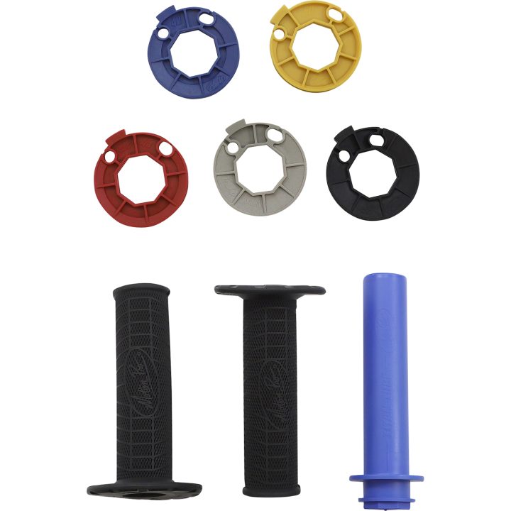 Gasrullskit Rev3 Dual Cable/Twist Throttle Aluminium/Plast MOTION PRO Svart – bild 2