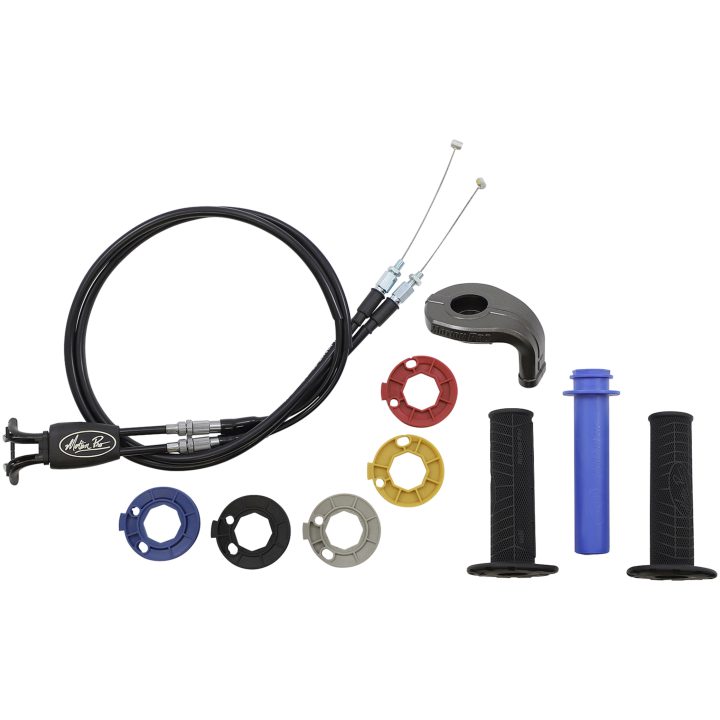 Gasrullskit Rev3 Dual Cable/Twist Throttle Aluminium/Plast MOTION PRO Svart – bild 3