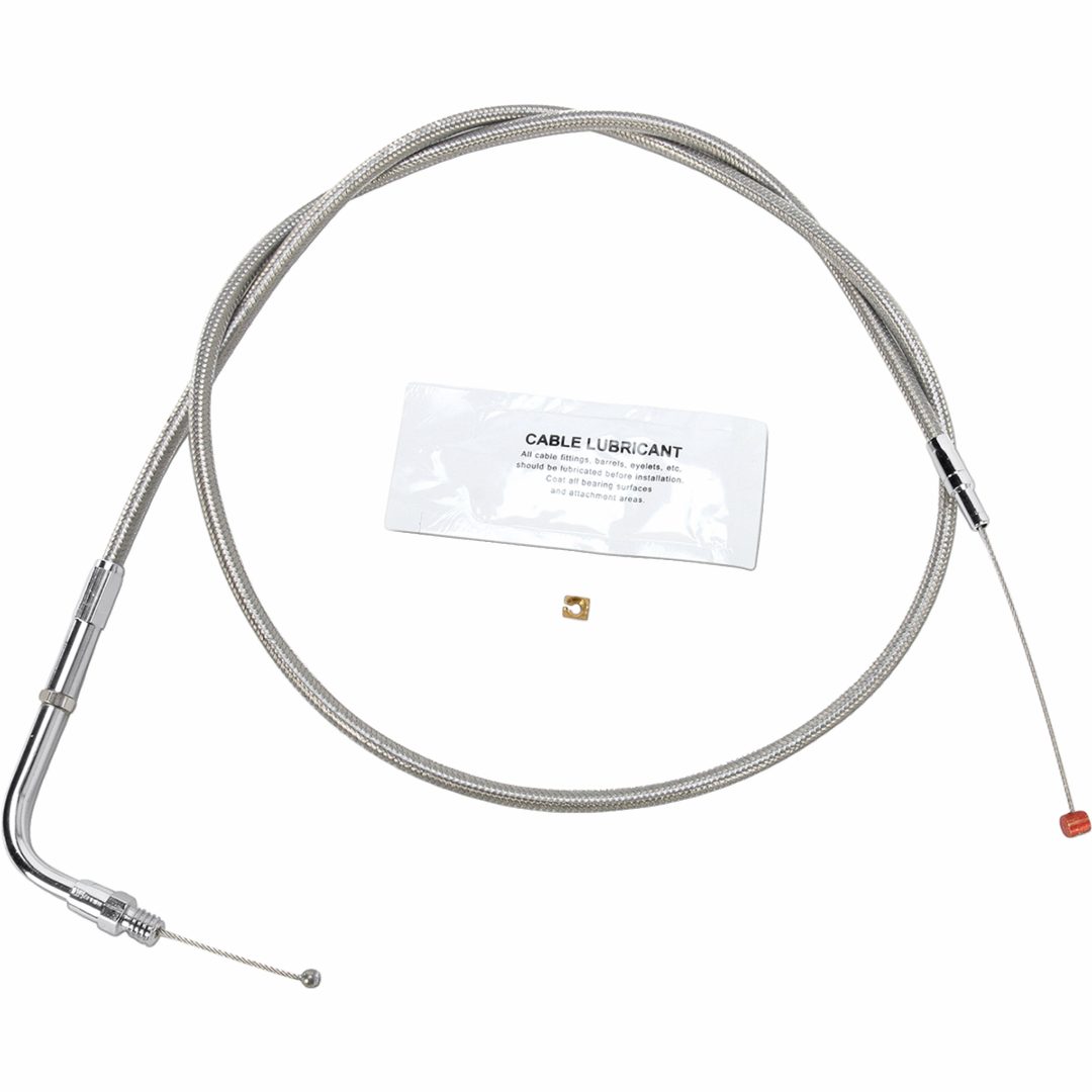 Gasvajer Standard Braid Rostfritt Natural BARNETT Gasvajer