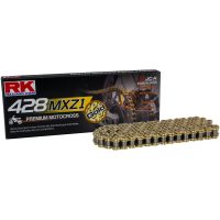 GB428MXZ1 Offroad/Street Kedja Guld +CL (clip kedjelås) RK