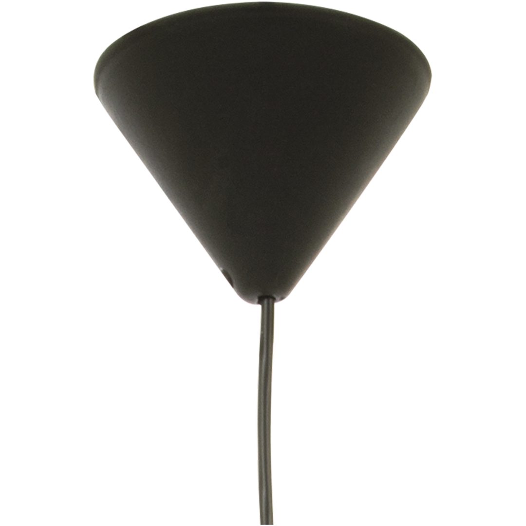 Geilo Taklampa 45cm, Grå/svart/trä ANETA HOME Sockel E27 – bild 2
