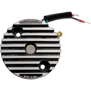 Generatorregulator 12v Standard Svart CYCLE ELECTRIC INC