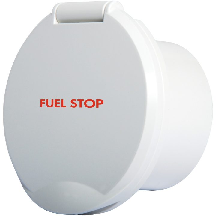 Genomföring ClassicEvo Vit ABS med FUEL STOP-text Osculati – bild 2