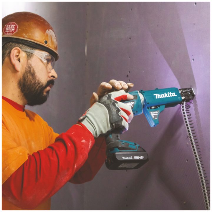 Gipsautomat 18V DFS452TJX2 Med batteri Makita Gipsautomat 18V DFS452TJX2 – bild 2