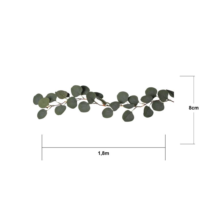Girland Eucalyptus Grön Star Trading – bild 3