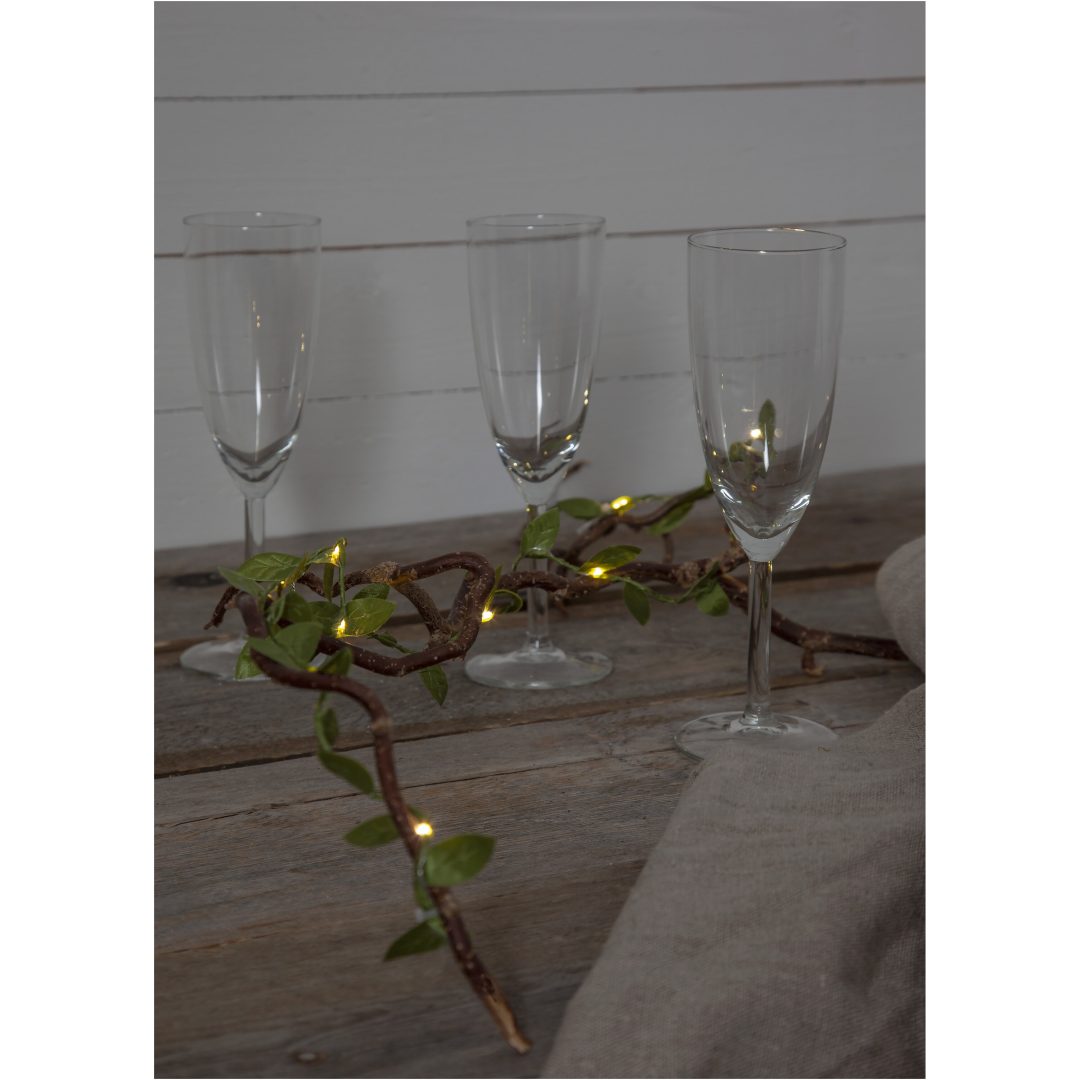 Girland Leaf Grön Star Trading – bild 5