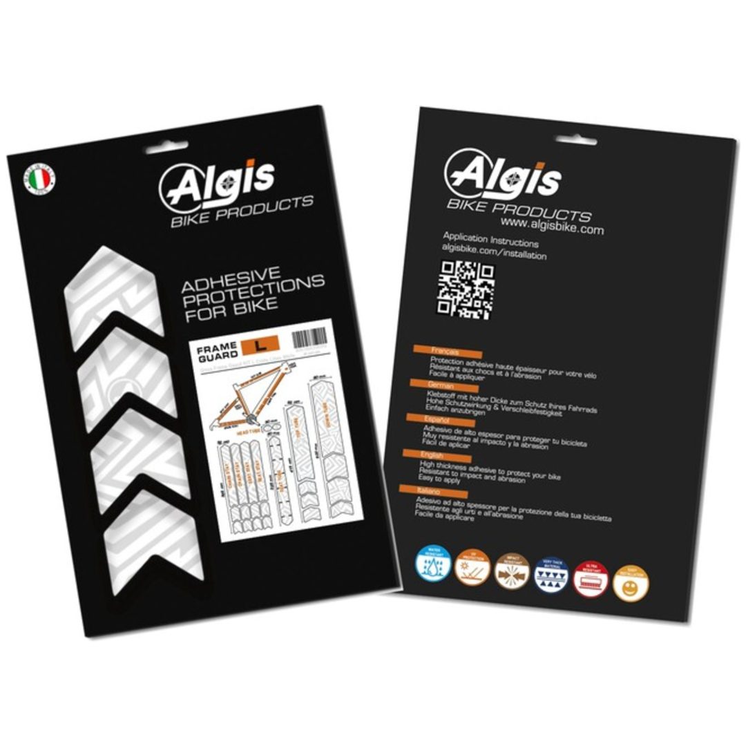 Glansig Ramvakt Kit L - Vita Linjer ALGIS – bild 2