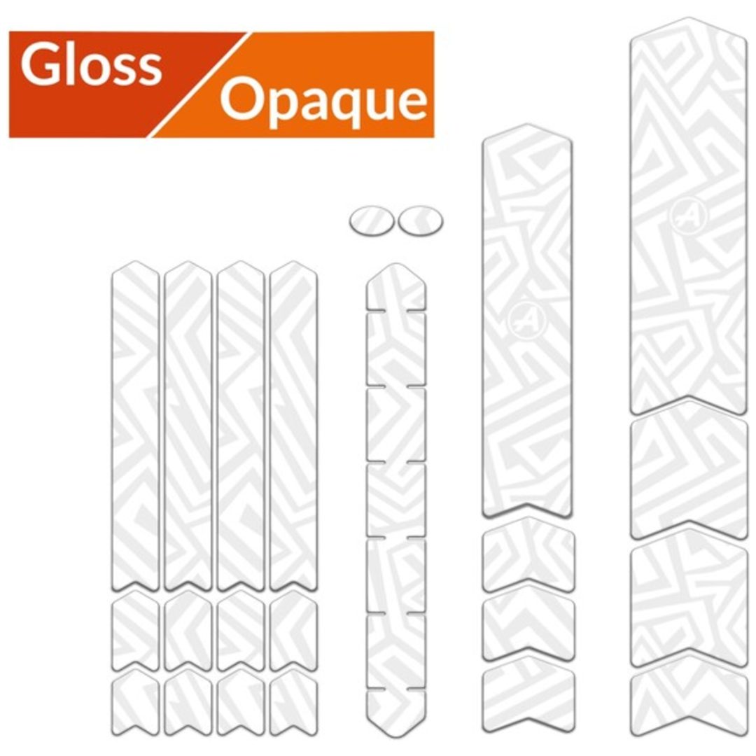 Glansig Ramvakt Kit L - Vita Linjer ALGIS