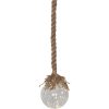 Glasdekoration Jutta Beige Star Trading – miniatyr 1