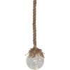 Glasdekoration Jutta Beige Star Trading – miniatyr 1