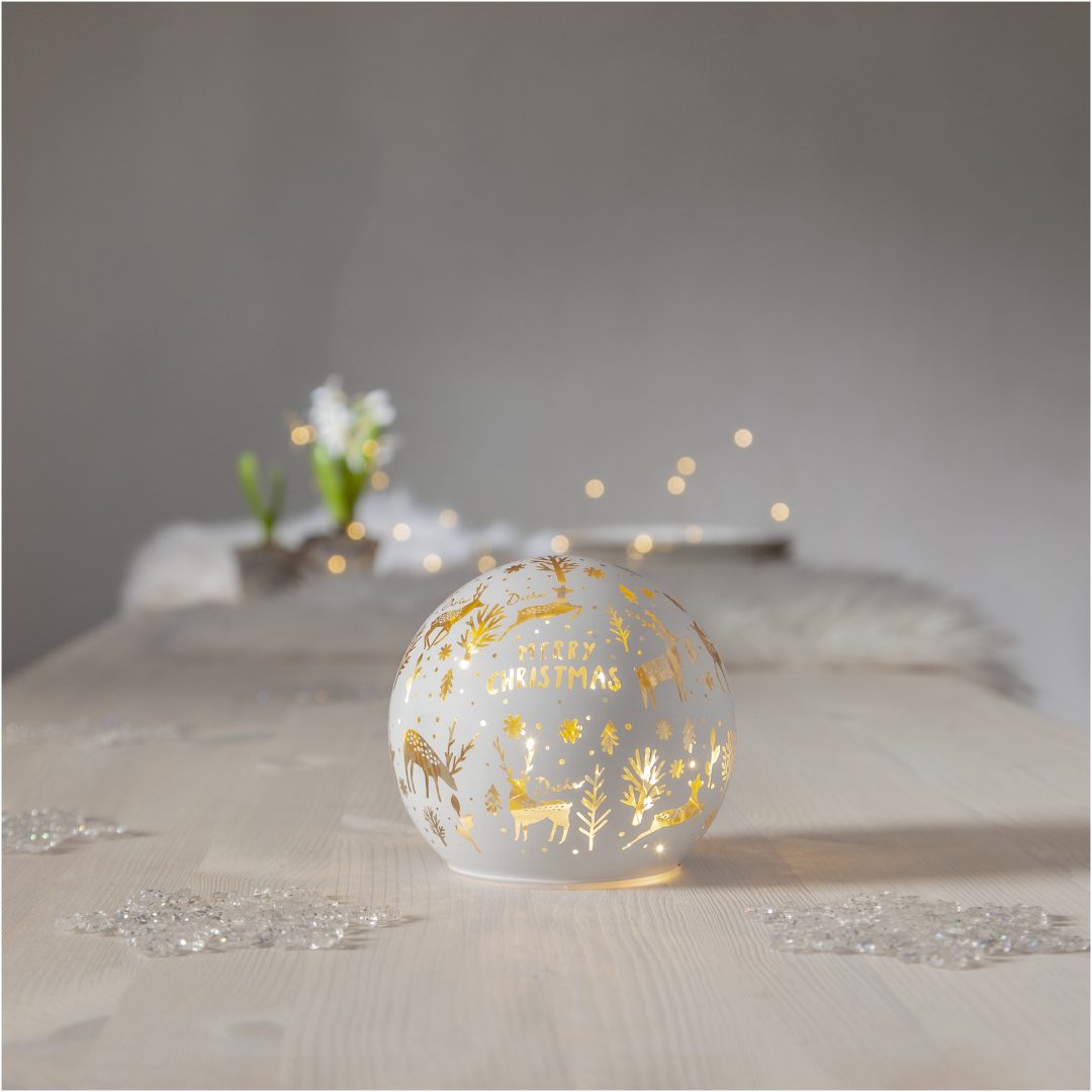 Glasdekoration MerryX-mas STAR TRADING – bild 2