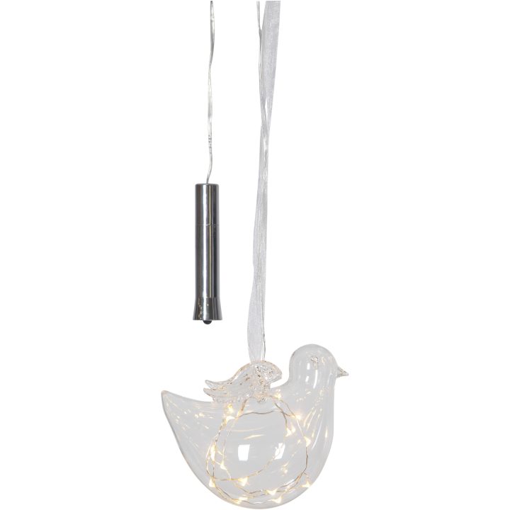 Glaskula Bird Transparent Star Trading – bild 9