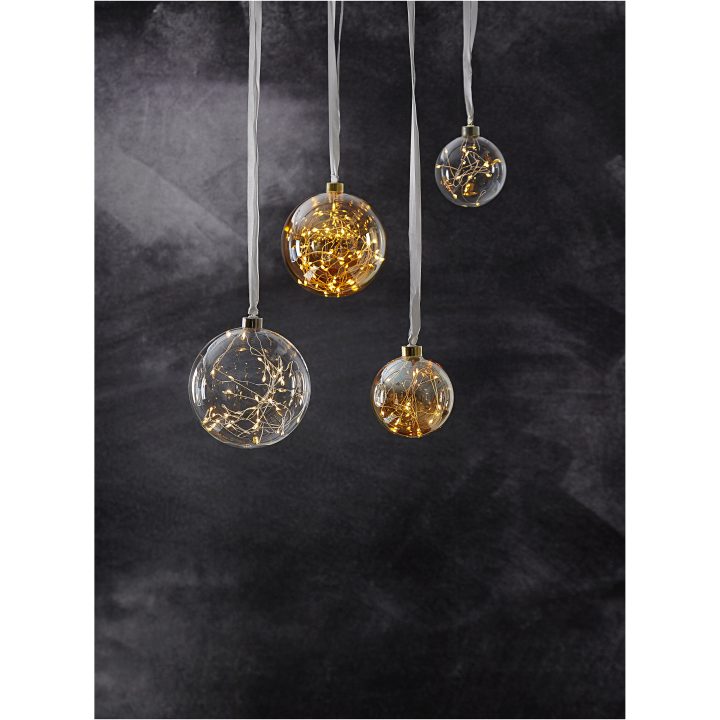 Glaskula Glow Amber Star Trading – bild 8