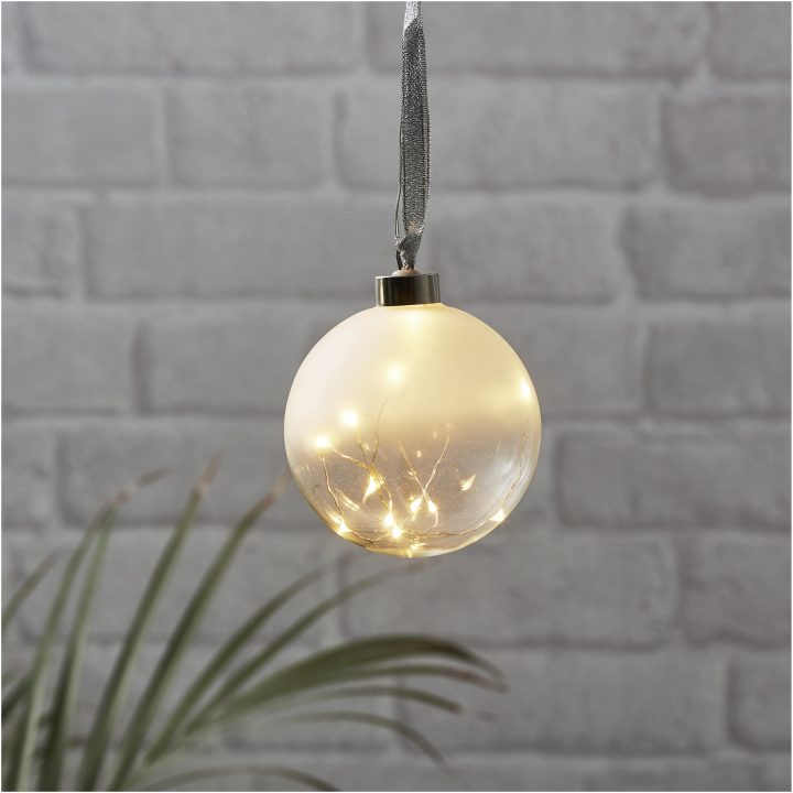 Glaskula Glow Frostad Star Trading – bild 7