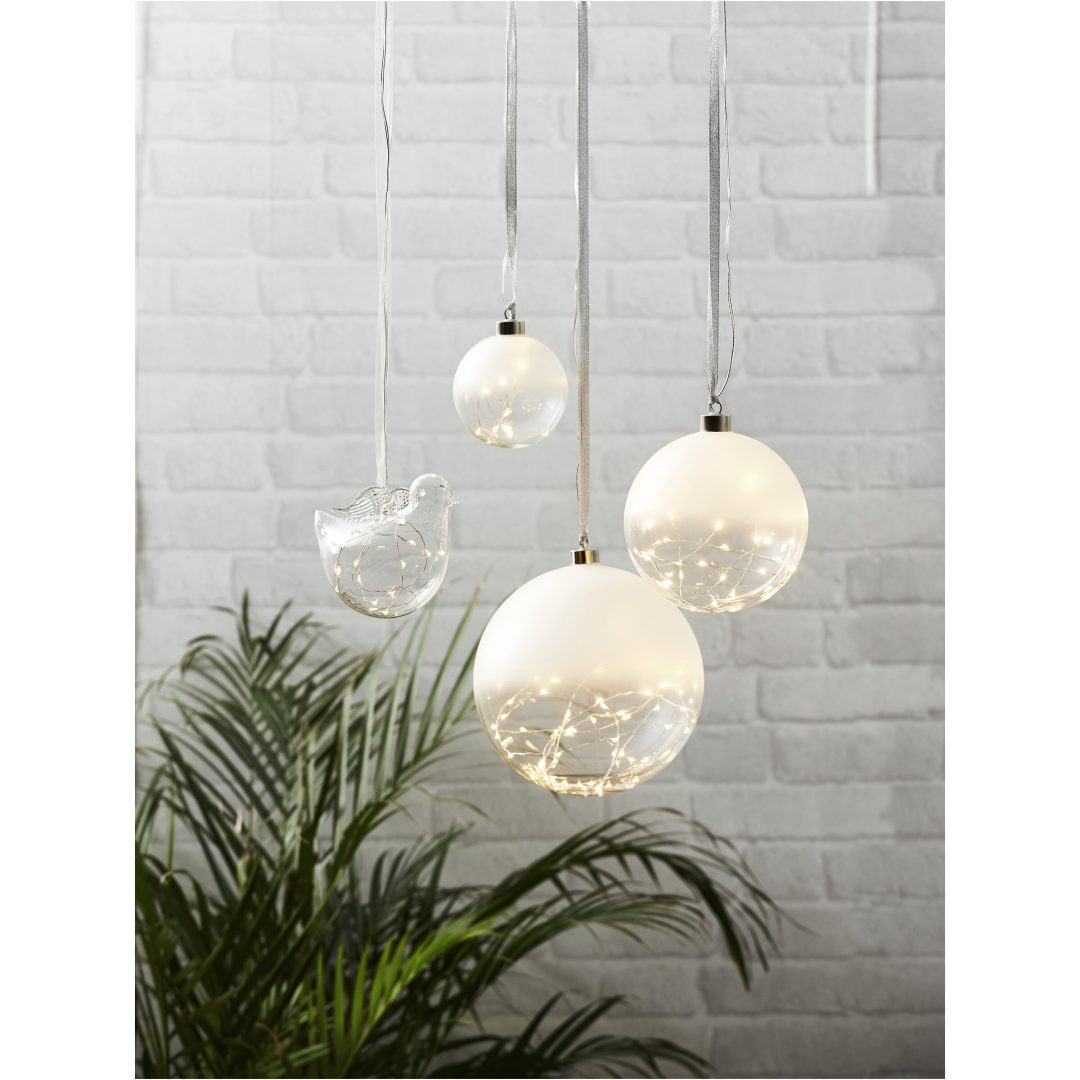 Glaskula Glow Frostad Star Trading – bild 6