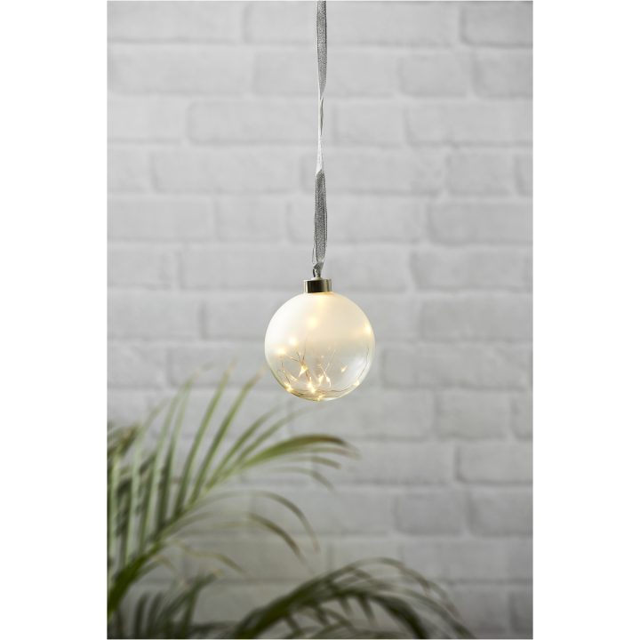 Glaskula Glow Frostad Star Trading – bild 5