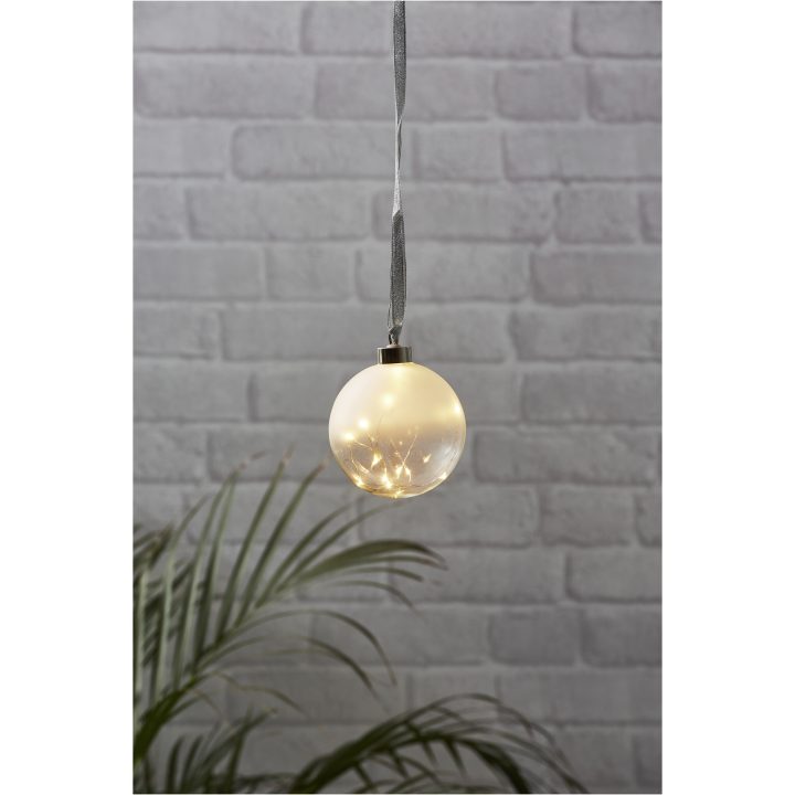Glaskula Glow Frostad Star Trading – bild 4