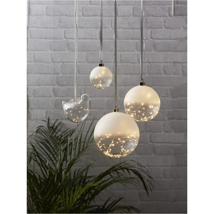 Glaskula Glow Frostad Star Trading – bild 3