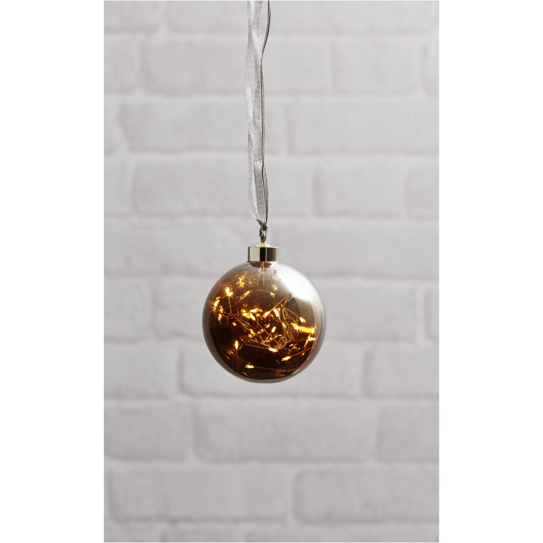 Glaskula Glow Silver Star Trading – bild 3