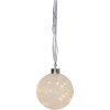 Glaskula Glow Snow Frostad Star Trading – miniatyr 1