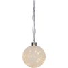 Glaskula Glow Snow Frostad Star Trading – miniatyr 1