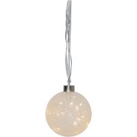 Glaskula Glow Snow Frostad Star Trading