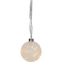 Glaskula Glow Snow Frostad Star Trading