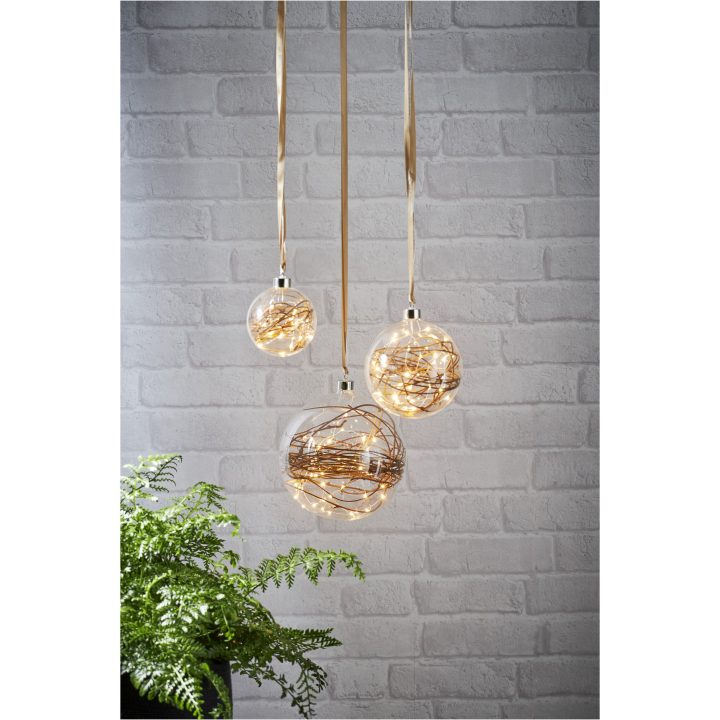 Glaskula Glow Transparent Star Trading – bild 2