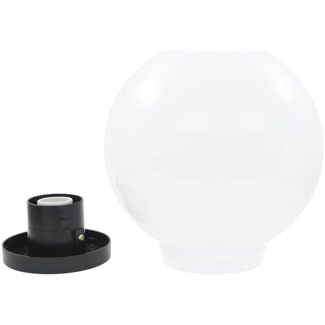 Globlampa LED set 2 st sfäriska 25 cm PMMA vidaXL 25 cm – bild 5