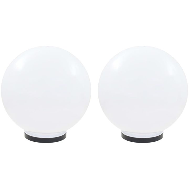 Globlampa LED set 2 st sfäriska 40 cm PMMA vidaXL 40 cm – bild 2