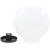 Globlampa LED set 2 st sfäriska 40 cm PMMA vidaXL 40 cm – miniatyr 5
