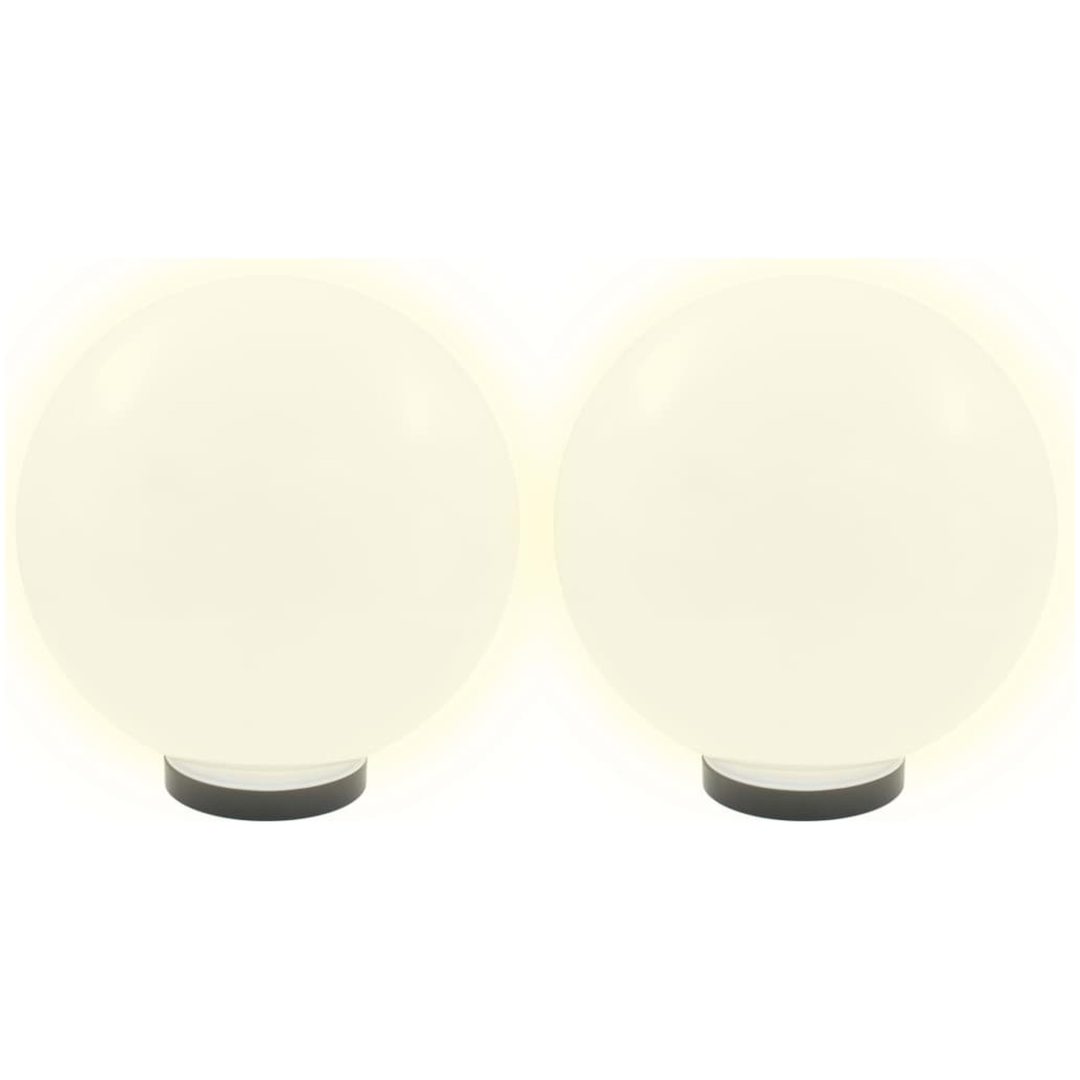 Globlampor 4 st LED sfäriska 30 cm PMMA vidaXL 30 cm – bild 3