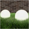 Globlampor 4 st LED sfäriska PMMA vidaXL 25 cm – miniatyr 2