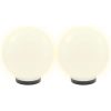 Globlampor 4 st LED sfäriska PMMA vidaXL 25 cm – miniatyr 3
