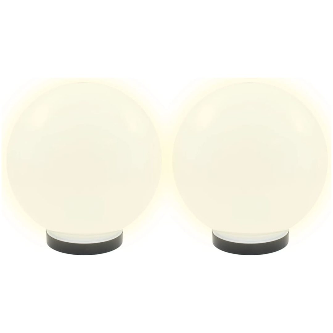 Globlampor 4 st LED sfäriska PMMA vidaXL 25 cm – bild 3