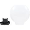 Globlampor 4 st LED sfäriska PMMA vidaXL 25 cm – miniatyr 5