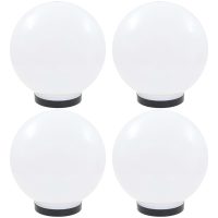 Globlampor 4 st LED sfäriska PMMA vidaXL