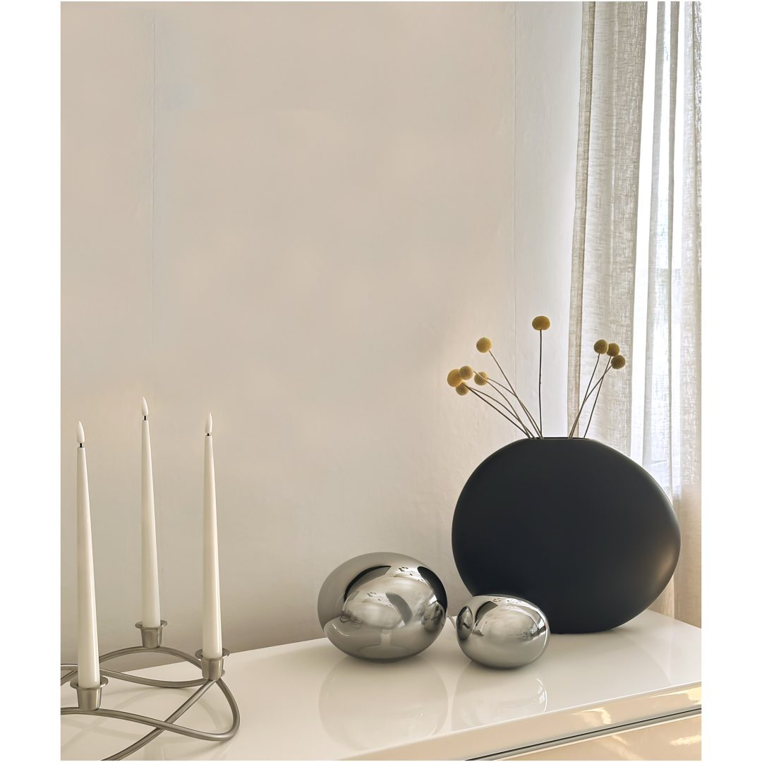 Globus Bordlampa 13cm, Rök ANETA HOME Sockel E14 – bild 4
