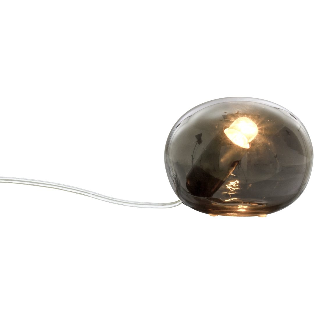 Globus Bordlampa 13cm, Rök ANETA HOME Sockel E14