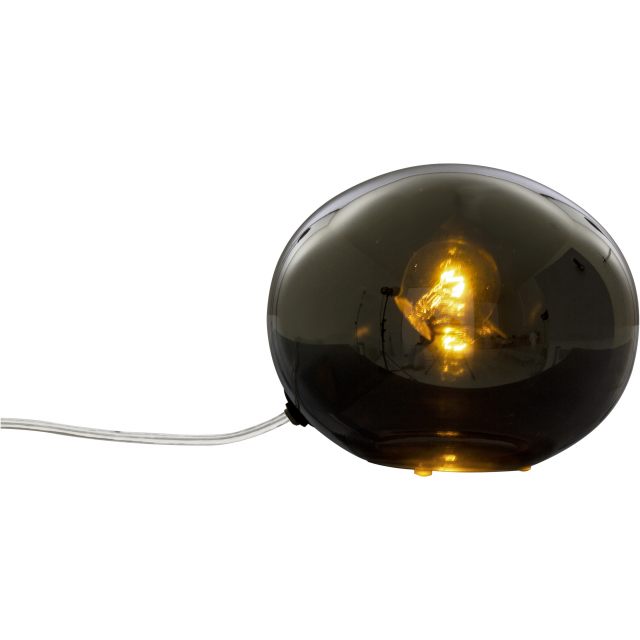 Globus Bordlampa 18cm, Rök Aneta Lighting