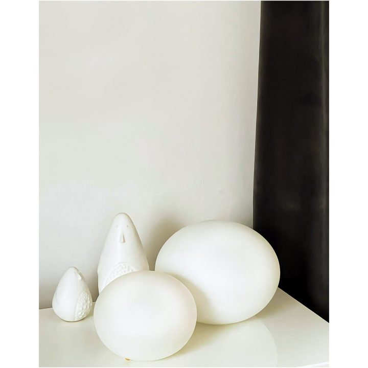 Globus Bordlampa 18cm, Vit ANETA HOME Sockel E14 Opalvit – bild 9