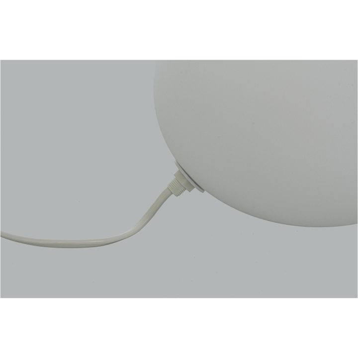 Globus Bordlampa 18cm, Vit ANETA HOME Sockel E14 Opalvit – bild 3