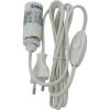 Globus Bordlampa 24cm, Vit ANETA HOME Sockel E14 Opalvit – miniatyr 3